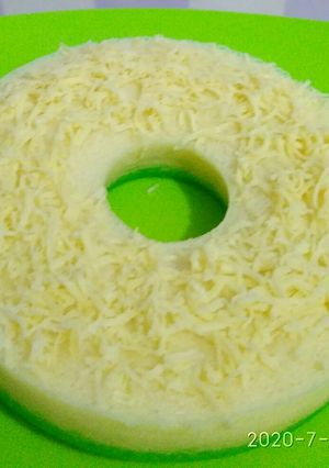 Foto resep Bolu Kukus Pandan Keju Lezat & Ekonomis