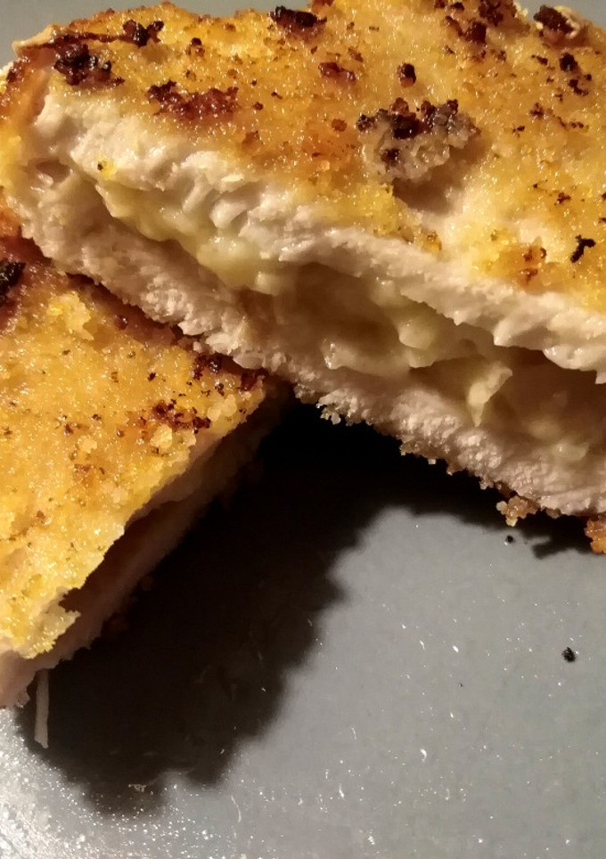 Una foto de Libritos de lomo rellenos de bechamel de boletus
