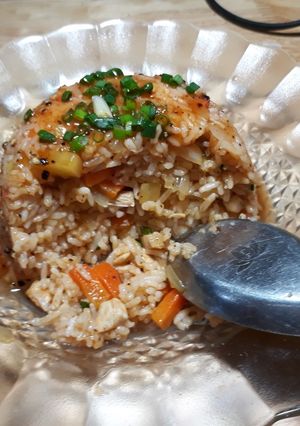 Hình của món Cơm rang thập cẩm.
