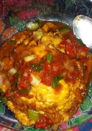 Foto resep Telur ceplok balado