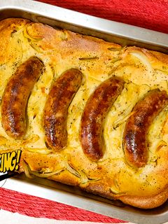 Una foto de Sapo en el Agujero - Toad in the Hole