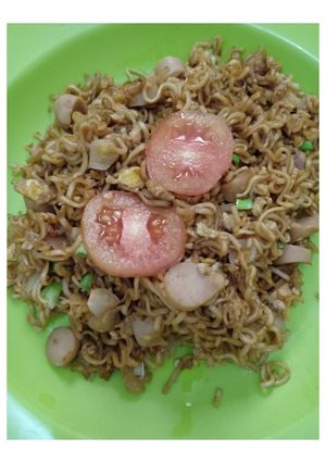 Foto resep Mie Telur digoreng Manis