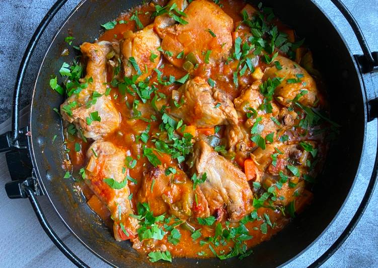 Step-by-Step Guide to Prepare Super Quick Homemade African  chicken stew