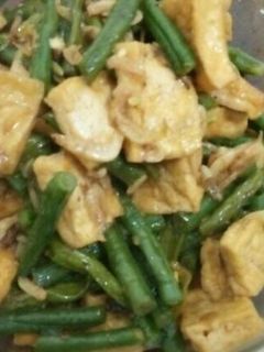 Foto resep Tumis Tahu Kacang Panjang
