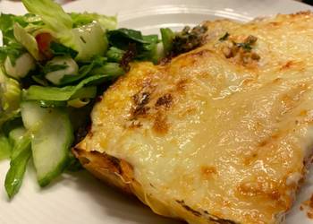 Fresh, Serving Recipe Cannelloni Home Style