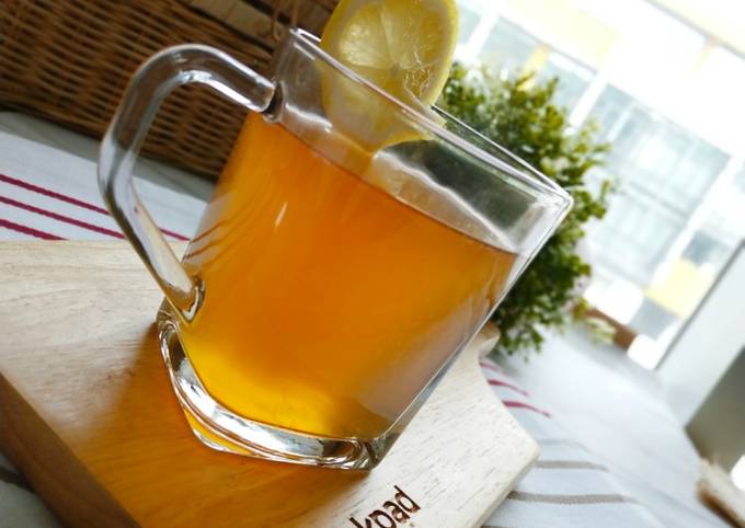 Bagaimana Membuat Hot lemon tea yang Lezat