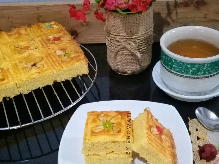Langkah Mudah untuk Menyiapkan Resep Lekker Holland a.k Dutch Buttercake yang Bikin Ngiler Anti Ribet, Bikin Ngiler