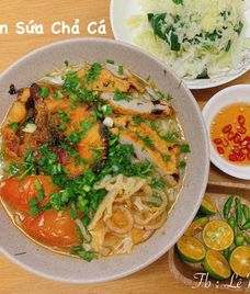 bún chả cá thác lát