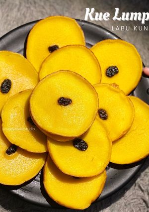 Foto resep Kue lumpur labu kuning mudah tanpa mixer