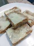 Cuadraditos dulces de avena