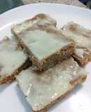 Cuadraditos dulces de avena
