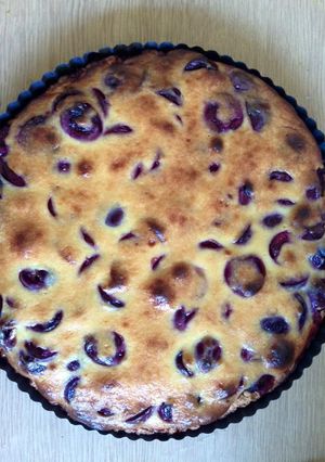 Una foto de Tarta de cerezas ✔️