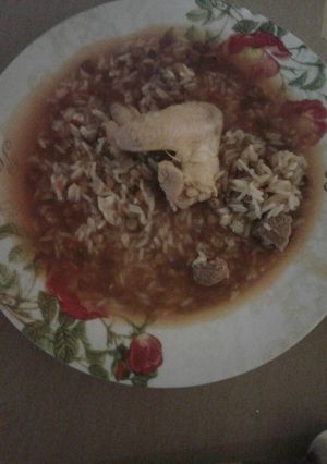 Una foto de Guiso de arroz pobre😆