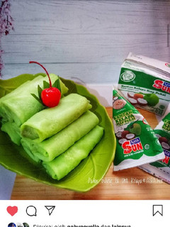 Foto resep Dadar gulung isi unti kelapa