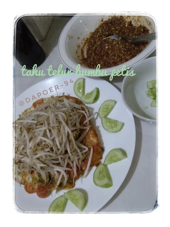Langkah Mudah untuk Menyiapkan Resep 149. Tahu Telur bumbu petis yang Enak Banget Anti Ribet, Uenak Banget