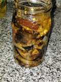Berenjena asada en conserva