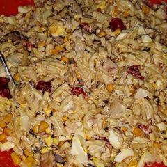 A picture of Turkey salad.