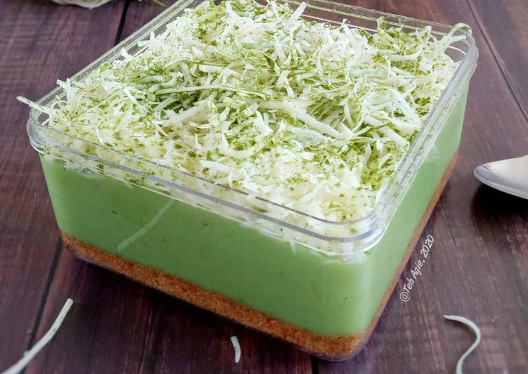 Cara Gampang Menyiapkan Dessert box greentea, Bikin Ngiler