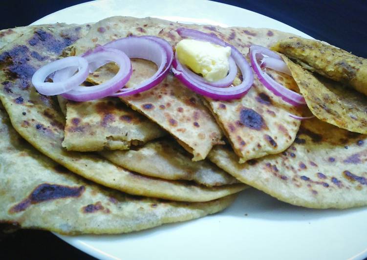 Gahat dal ka paratha (kulthi ka paratha)