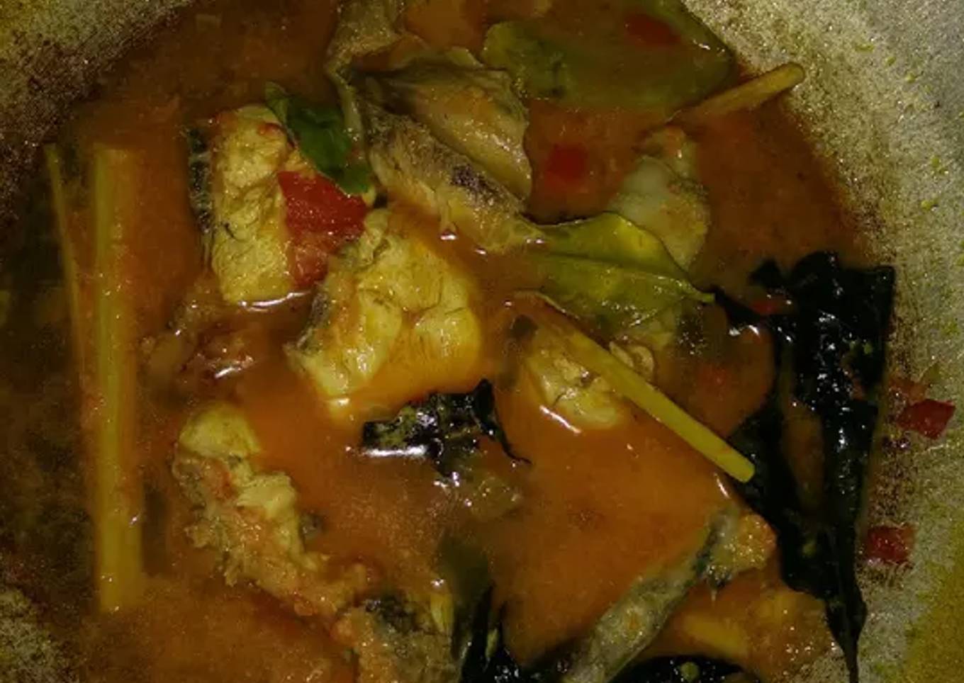 Ayam rica2 berkuah