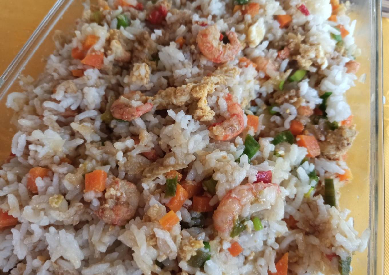 Chaufán de camarones