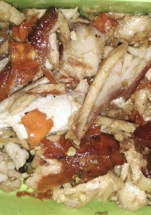 Foto resep [Ikan Asap] Asar Pedas Manis