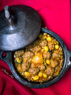 صورة لوصفة طريقة تحضير طاجين الكفتة المغربي 🥘