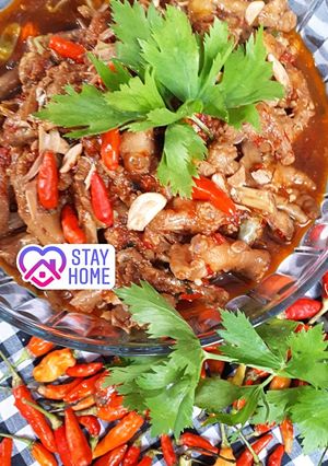 Foto resep Ceker pedas stay@home