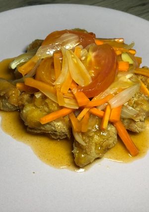 Foto resep Ayam saos asam manis