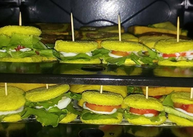 How to Prepare Homemade Mini sandwich
