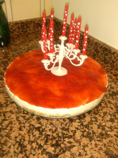 Una foto de Tarta de queso facilísima