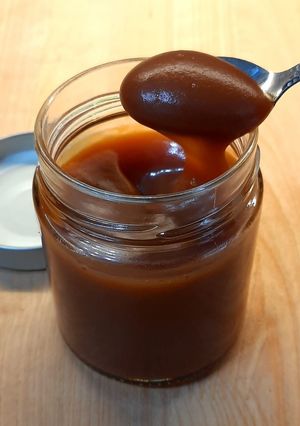 Foto di Crema al caramello salato