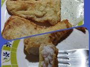 Una foto de fish and chips