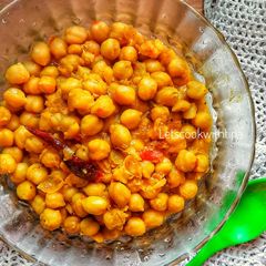 Less Spicy Chana Masala A picture of Less Spicy Chana Masala.