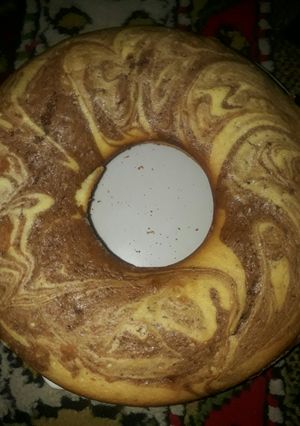Foto resep Cake marmer milo