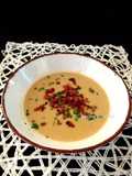 Sopa o crema de castañas