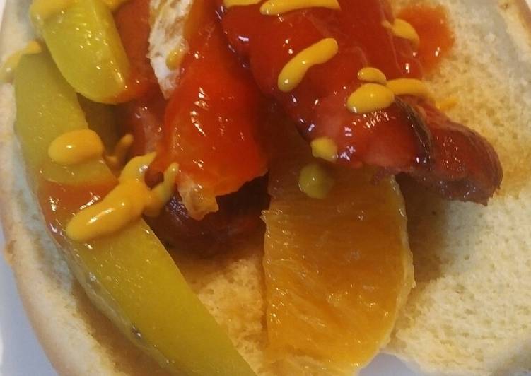 Simple Way to Make Super Quick Homemade Orange Double Deckerdog