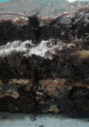 Una foto de Choco torta húmeda