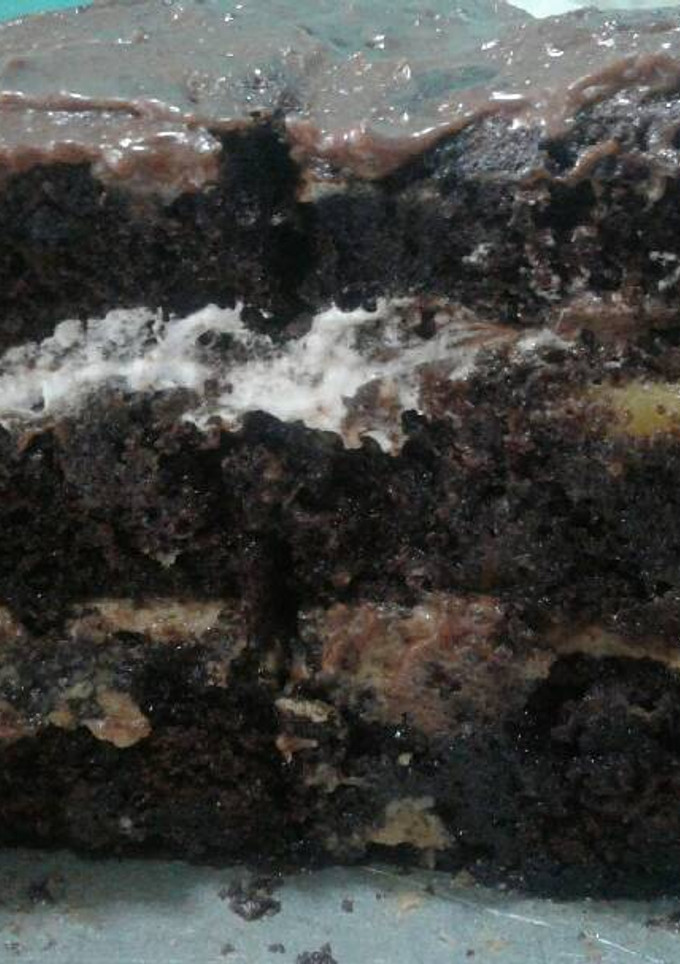 Una foto de Choco torta húmeda