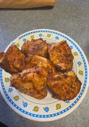 Una foto de Contramuslo en la airfryer