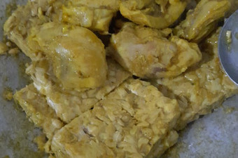 Anti Ribet, Bikin Ayam tembe bumbu kuning anak kos Enak Dan Mudah