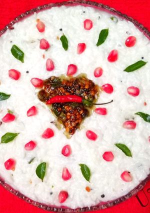 A picture of Curd Rice.