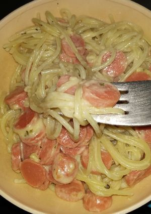 Foto resep Spaghetti Carbonara ala kadar