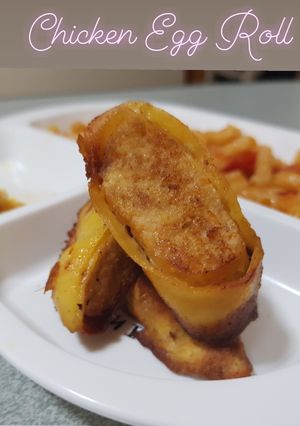 Foto resep Chicken n Tofu egg roll