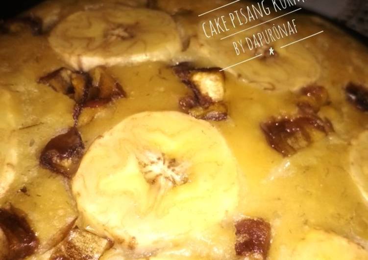 Langkah Mudah untuk Menyiapkan Cake pisang kurma yang Bisa Manjain Lidah