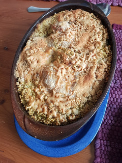 Una foto de Soufflé de Coliflor e Hirse