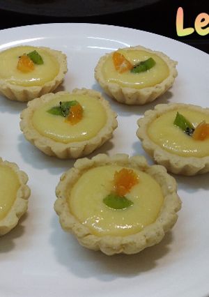 A picture of Lemon tart - Baked but no "baked" #nooven.