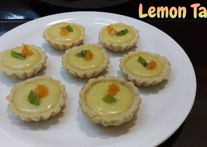 Easiest Way to Make Ultimate Lemon tart - Baked but no &#34;baked&#34; #nooven