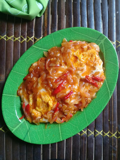 Foto resep Telur ceplok saus tiram