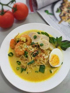 Foto resep Laksa Udang Mie